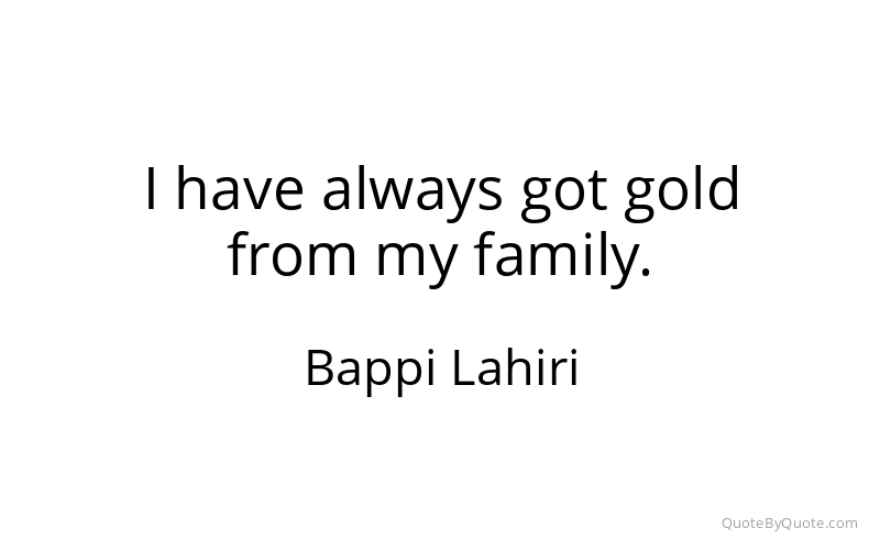 Preview image for this quote by Bappi Lahiri