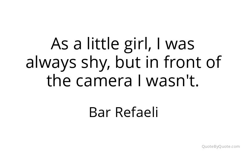 Preview image for this quote by Bar Refaeli