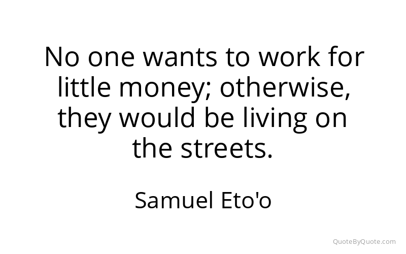 Preview image for this quote by Samuel Eto'o