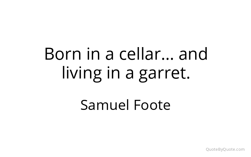 Preview image for this quote by Samuel Foote