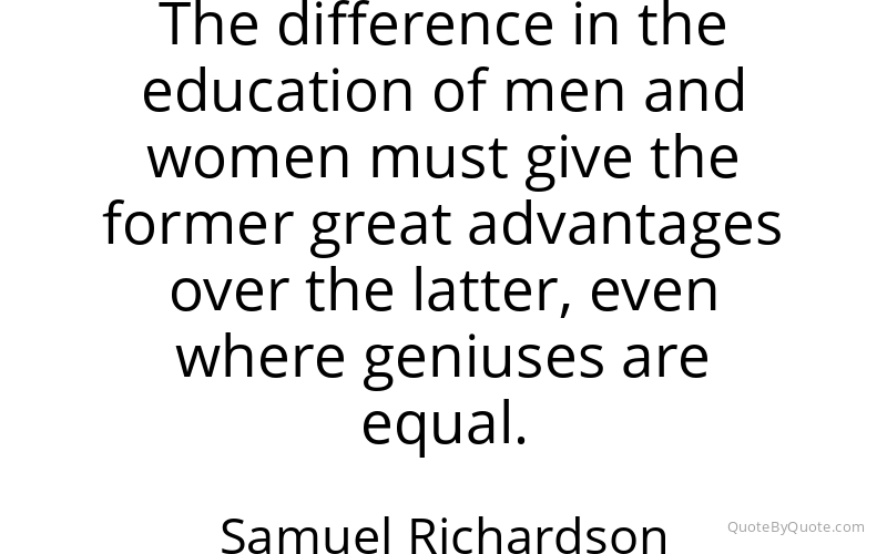 Preview image for this quote by Samuel Richardson