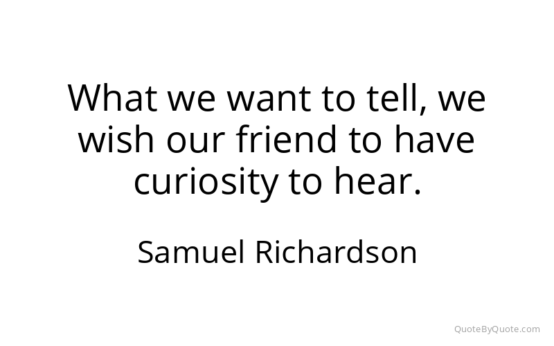 Preview image for this quote by Samuel Richardson
