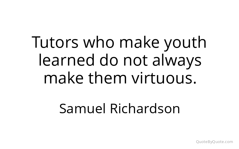 Preview image for this quote by Samuel Richardson