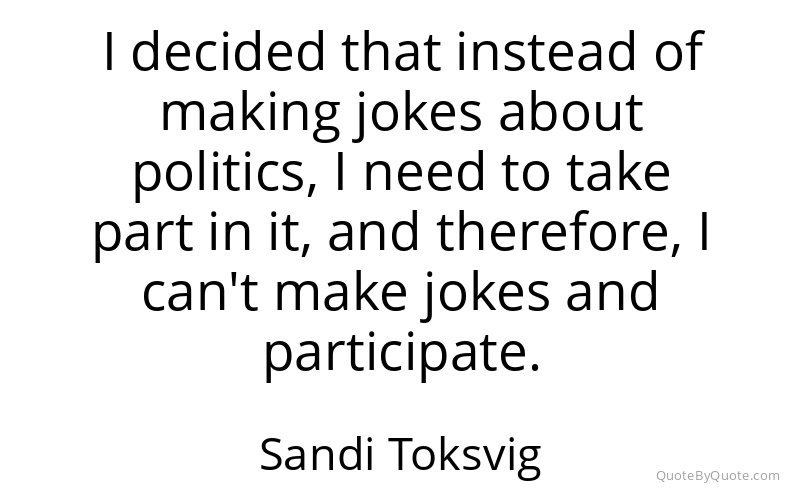 Preview image for this quote by Sandi Toksvig