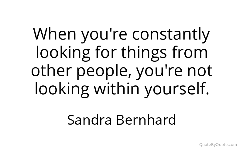 Preview image for this quote by Sandra Bernhard