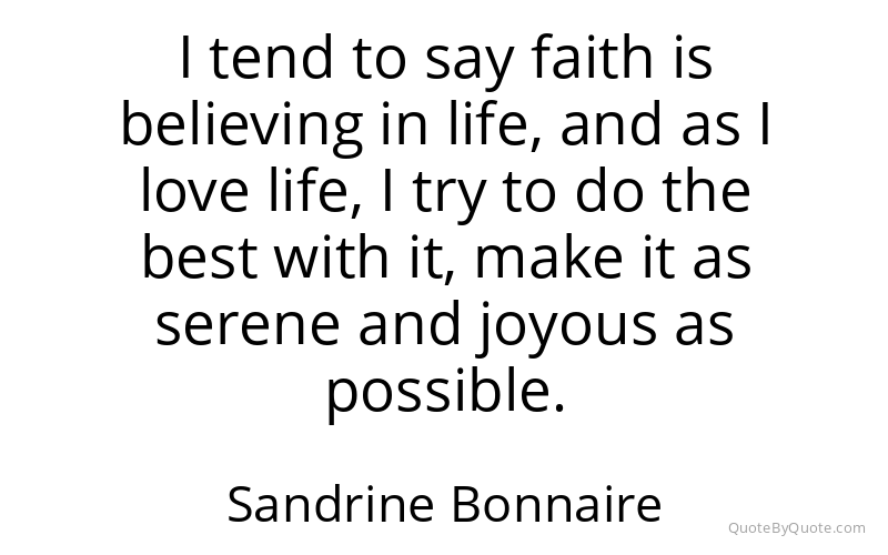 Preview image for this quote by Sandrine Bonnaire