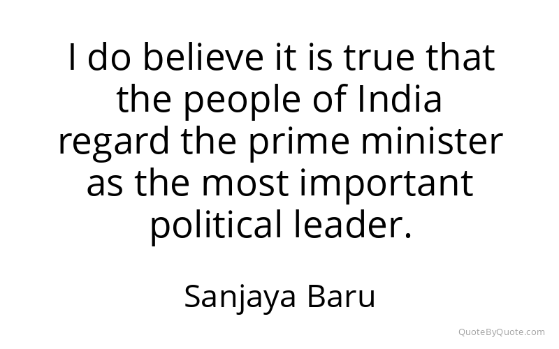 Preview image for this quote by Sanjaya Baru