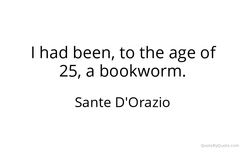 Preview image for this quote by Sante D'Orazio