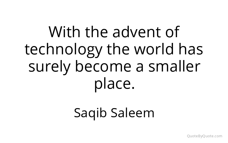Preview image for this quote by Saqib Saleem