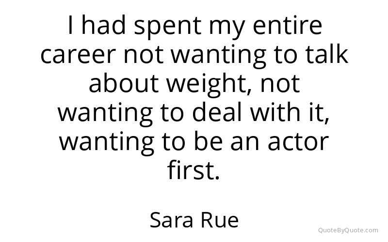 Preview image for this quote by Sara Rue