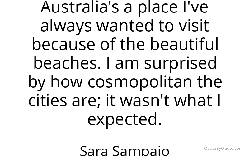 Preview image for this quote by Sara Sampaio