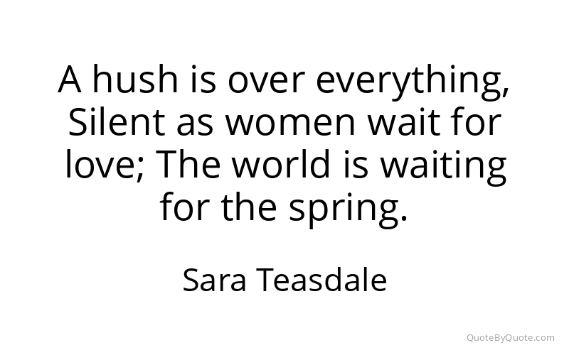 Preview image for this quote by Sara Teasdale