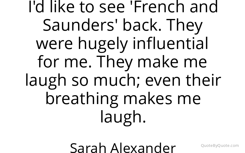 Preview image for this quote by Sarah Alexander