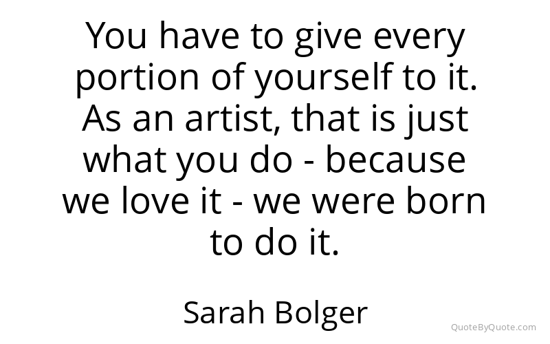Preview image for this quote by Sarah Bolger