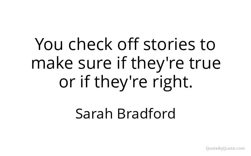 Preview image for this quote by Sarah Bradford