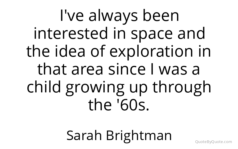Preview image for this quote by Sarah Brightman