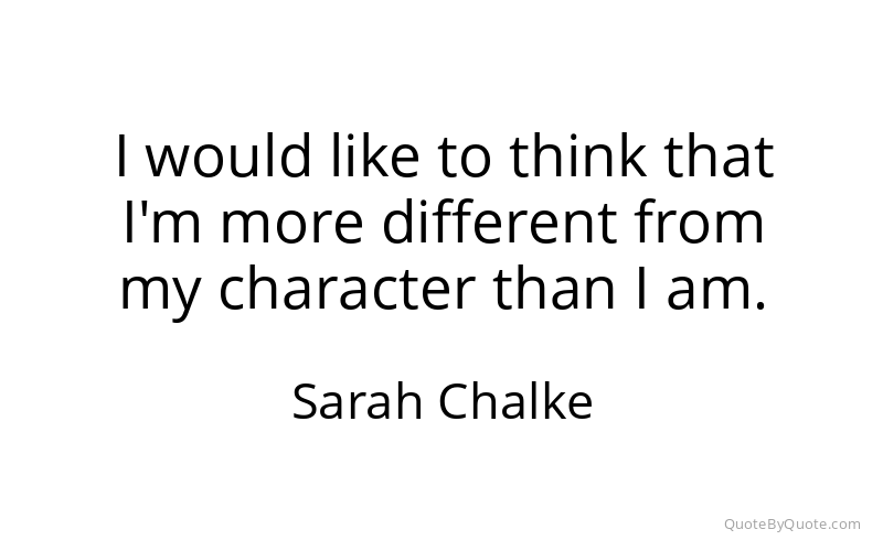 Preview image for this quote by Sarah Chalke