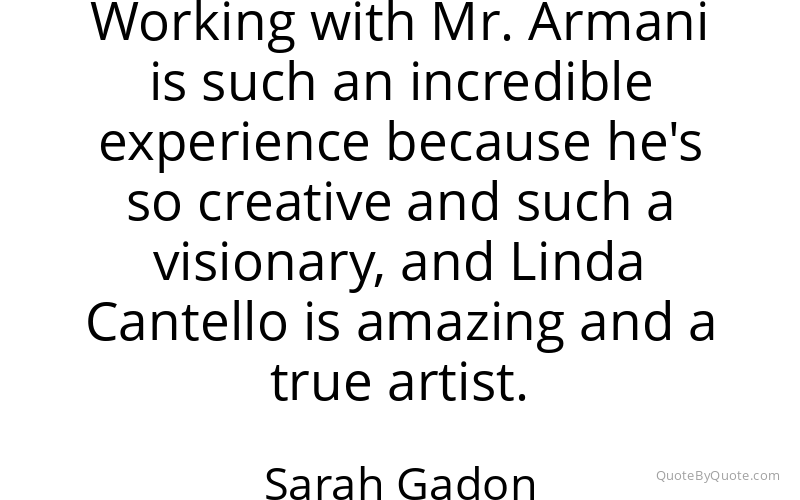 Preview image for this quote by Sarah Gadon