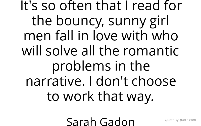 Preview image for this quote by Sarah Gadon
