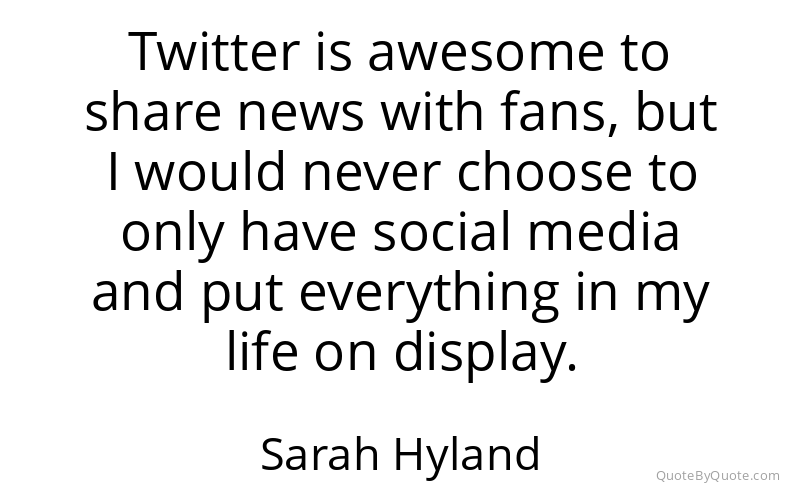 Preview image for this quote by Sarah Hyland