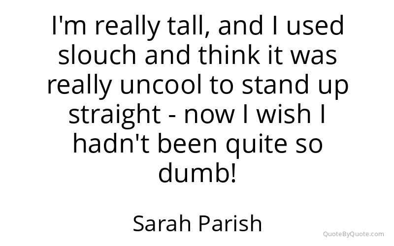 Preview image for this quote by Sarah Parish