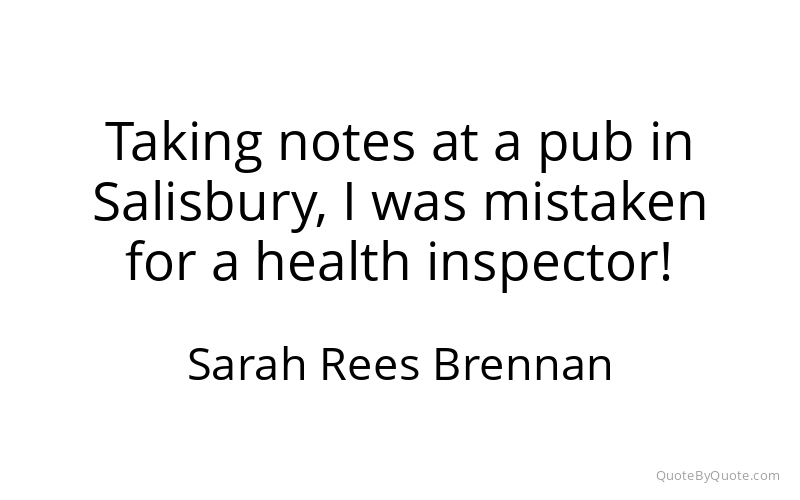 Preview image for this quote by Sarah Rees Brennan