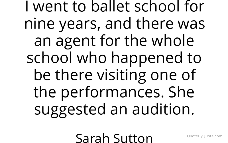 Preview image for this quote by Sarah Sutton