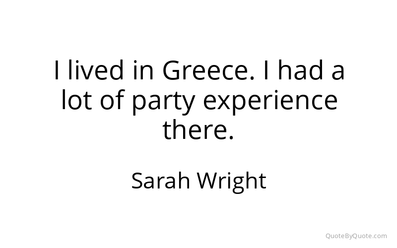 Preview image for this quote by Sarah Wright