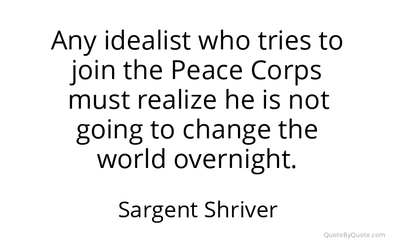 Preview image for this quote by Sargent Shriver