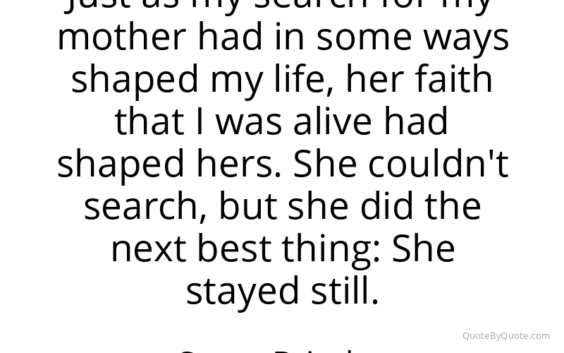 Preview image for this quote by Saroo Brierley