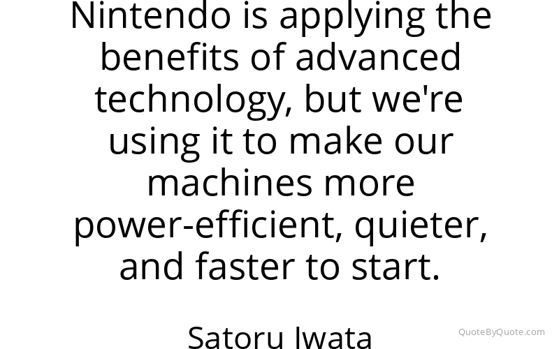 Preview image for this quote by Satoru Iwata
