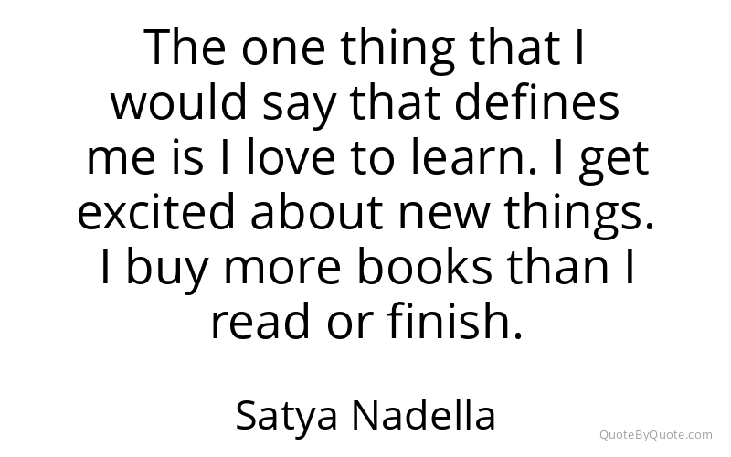 Preview image for this quote by Satya Nadella