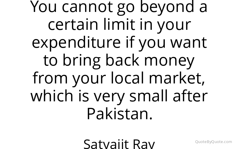 Preview image for this quote by Satyajit Ray