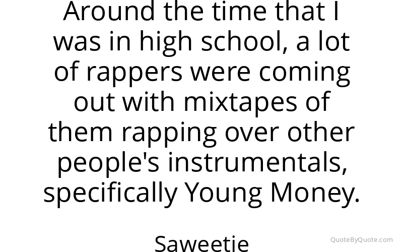 Preview image for this quote by Saweetie