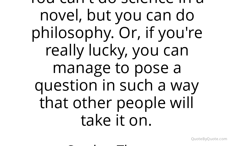 Preview image for this quote by Scarlett Thomas