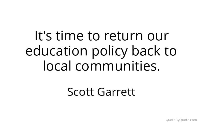 Preview image for this quote by Scott Garrett