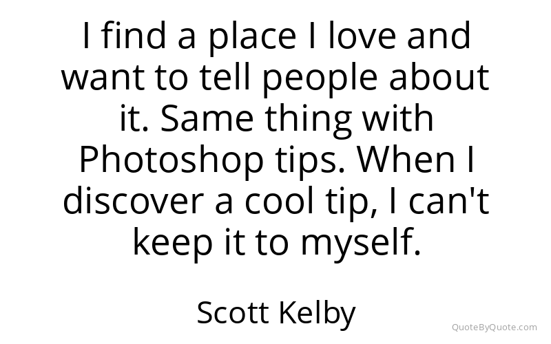 Preview image for this quote by Scott Kelby