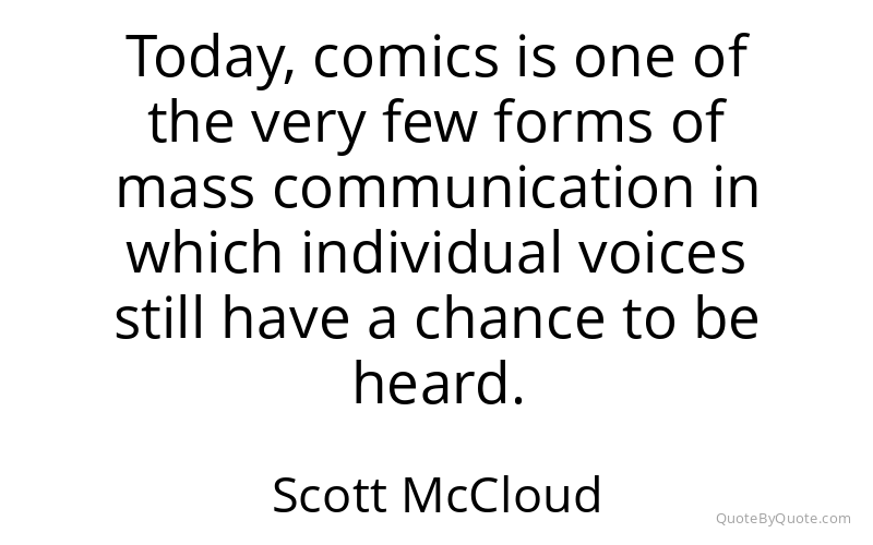 Preview image for this quote by Scott McCloud