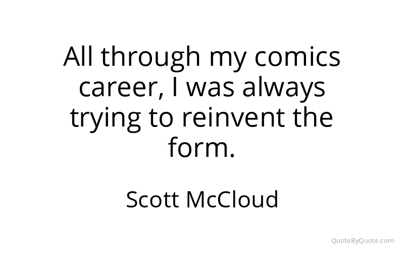 Preview image for this quote by Scott McCloud