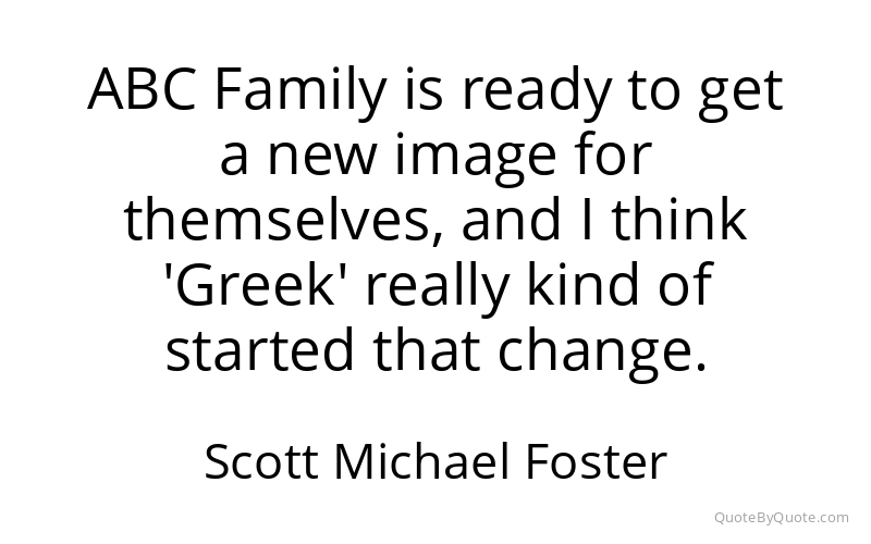 Preview image for this quote by Scott Michael Foster