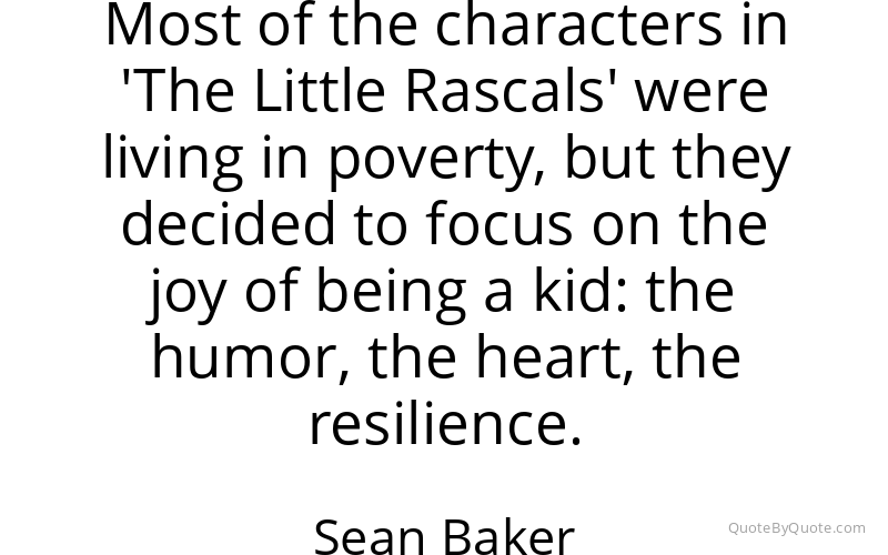 Preview image for this quote by Sean Baker