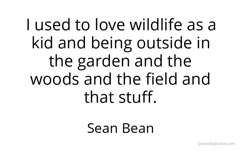 Preview image for this quote by Sean Bean