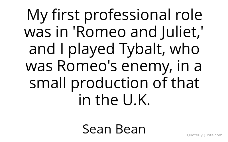 Preview image for this quote by Sean Bean