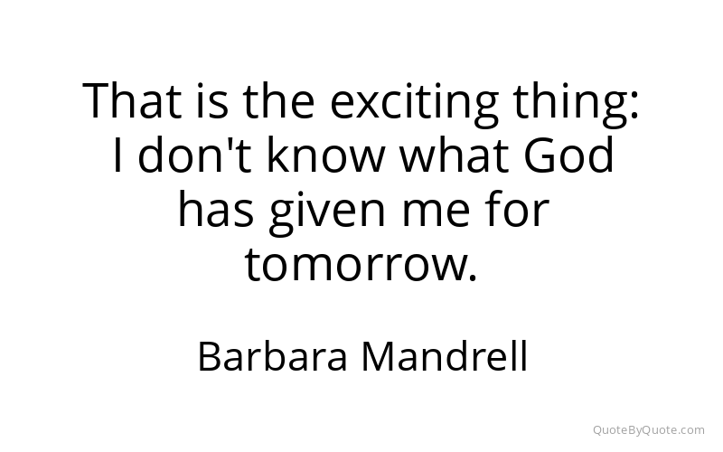 Preview image for this quote by Barbara Mandrell