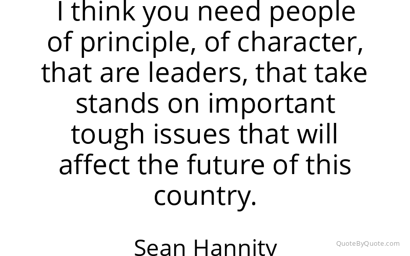 Preview image for this quote by Sean Hannity