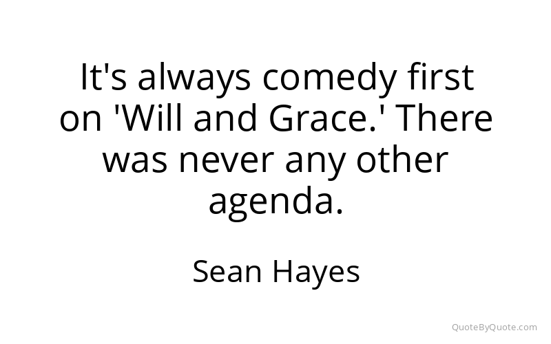 Preview image for this quote by Sean Hayes