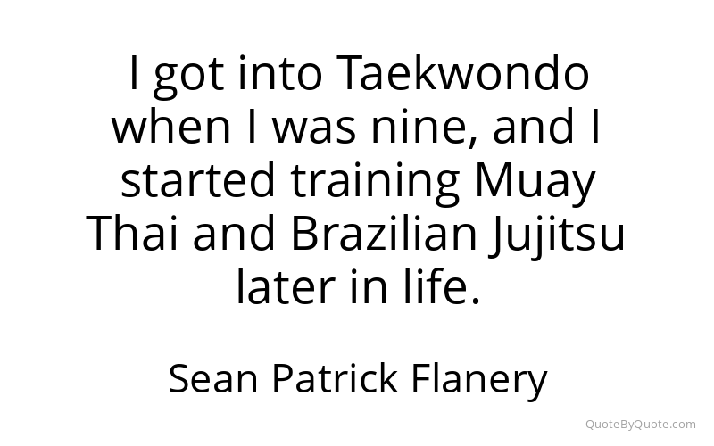 Preview image for this quote by Sean Patrick Flanery