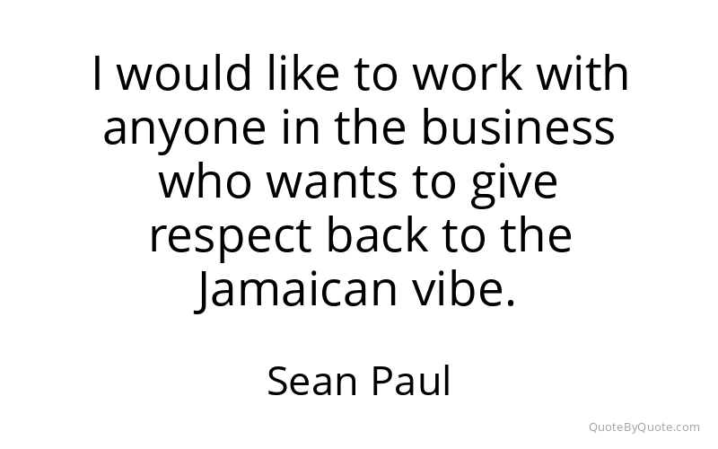 Preview image for this quote by Sean Paul