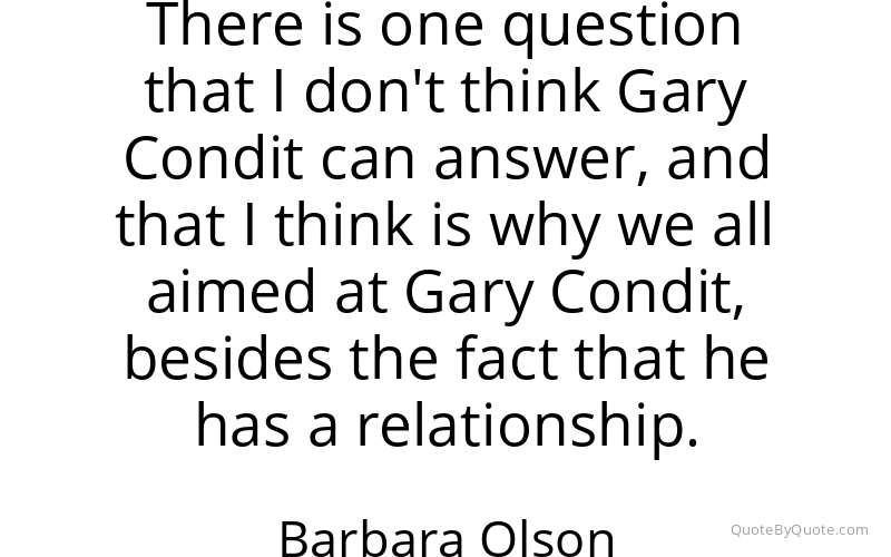 Preview image for this quote by Barbara Olson