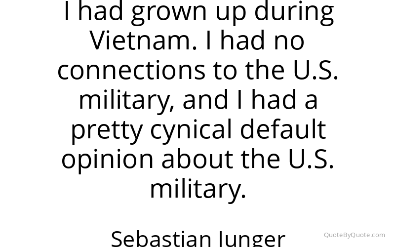 Preview image for this quote by Sebastian Junger